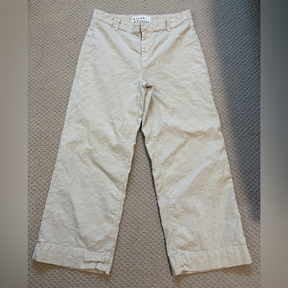 Frank & Eileen Wexford Wide Leg Pants Size 10 - Picture 1 of 10